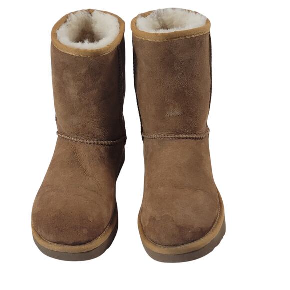 UGG Classic Suede Rustic Weave Boots Size 6 - Picture 3 of 9